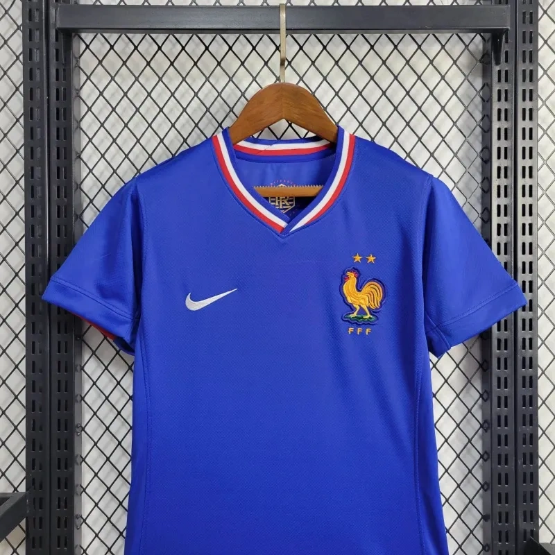 2024 Women's France Nation  Home Jersey Euro