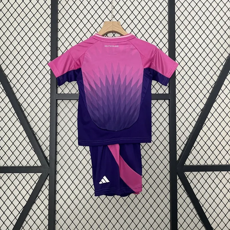 2024 Germany Euro Cup Away Kids Kit Jersey+Shorts