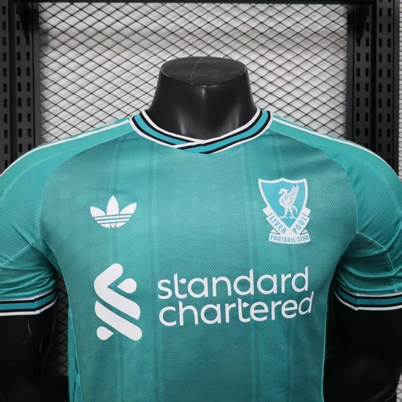 Liverpool Away Shirt football Jersey Player Version 25-26