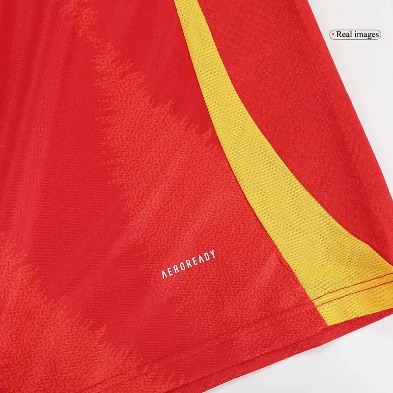2024 Euro Spain Nation Home Jersey LAMINE YAMAL #19 RODRIGO #16 MORATA #7