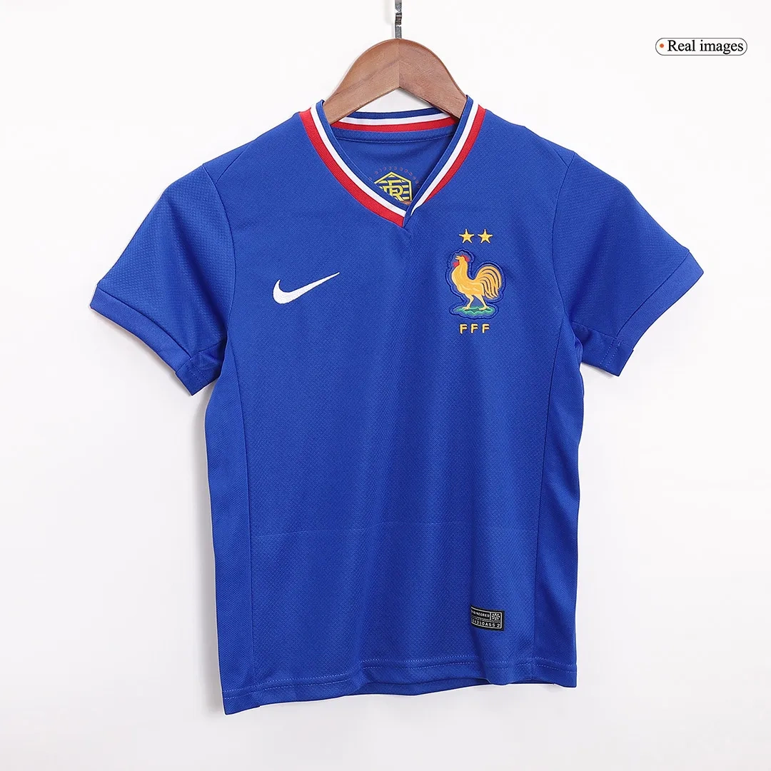 2024 Kids France Nation Home Kit Euro