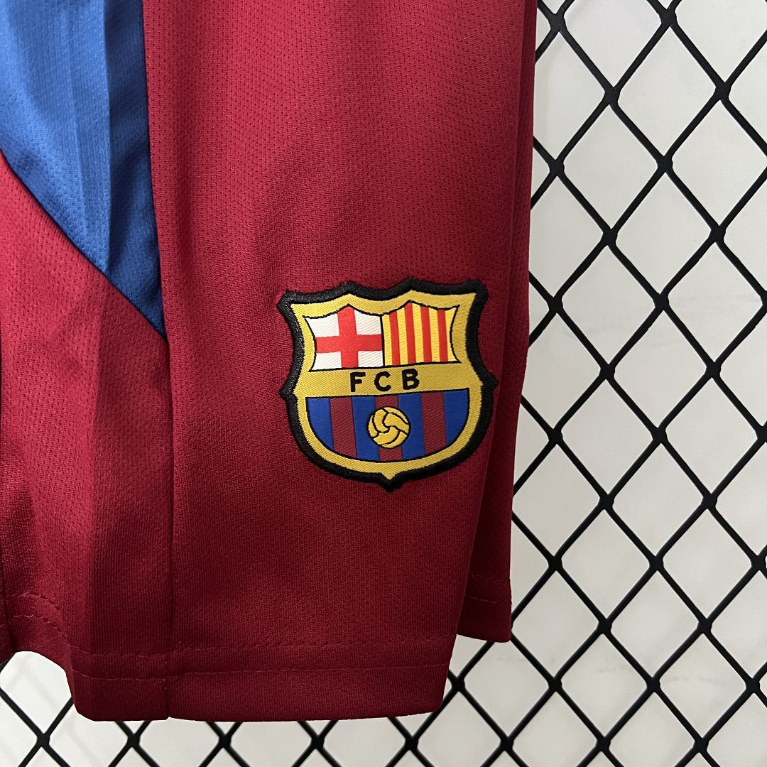 Barcelona 10-11 Home Retro Kids Kit Football Jersey
