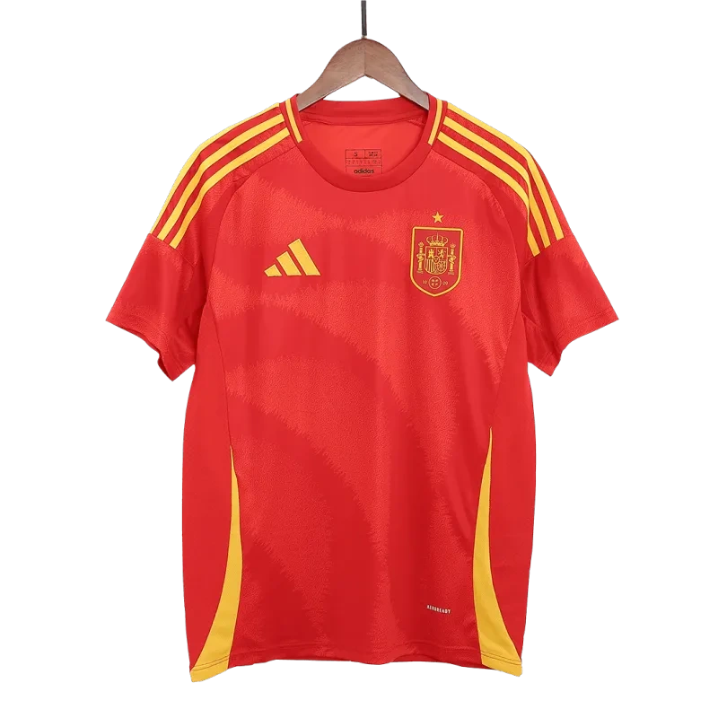 2024 Euro Spain Nation Home Jersey LAMINE YAMAL #19 RODRIGO #16 MORATA #7