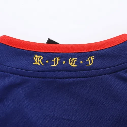 2010 Spain Nation Retro Jersey Away World Cup Final