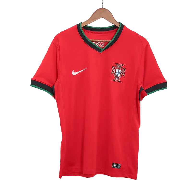 2024 Portugal Nation Home Ronaldo #7 R. Leão #17 Pepe #3 Jersey Euro
