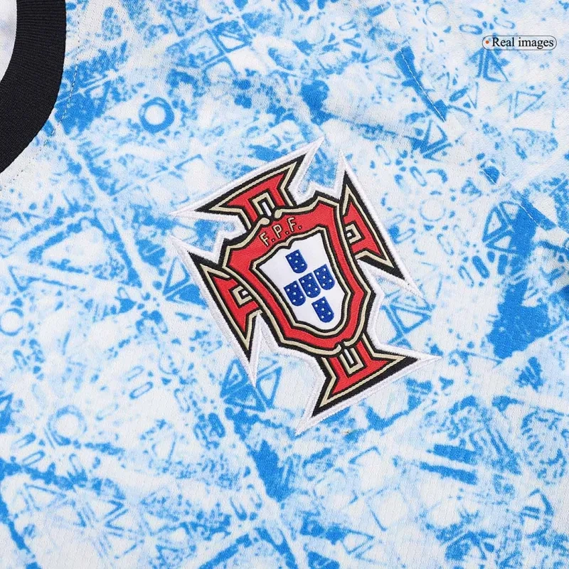 2024 Portugal Nation Away Ronaldo #7 R. Leão #17 Pepe #3 Jersey Euro