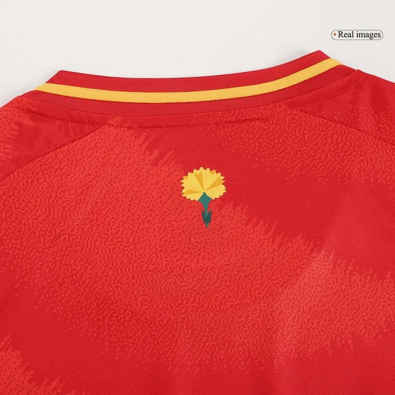 2024 Euro Spain Nation Home Jersey LAMINE YAMAL #19 RODRIGO #16 MORATA #7