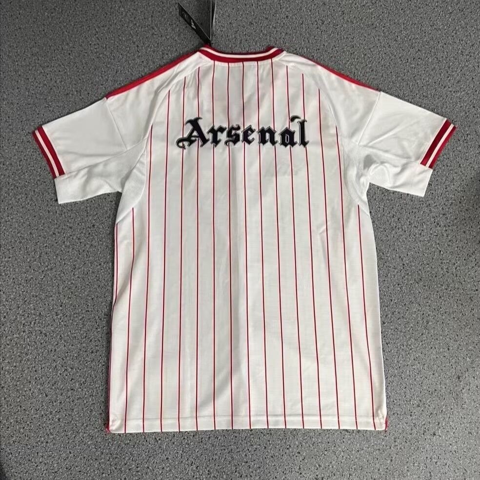 Arsenal Baseball style Pre Match Casual Training Soccer shirt 25-26