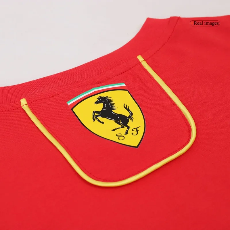 F1 Scuderia Ferrari Racing Team Charles Leclerc Driver T-Shirt 2024