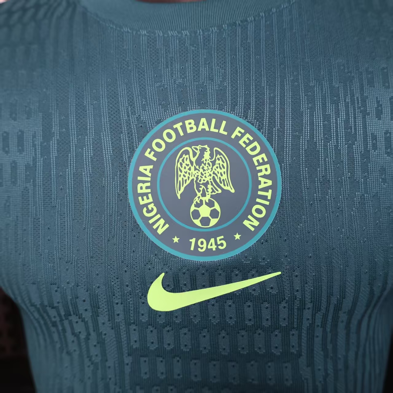 Nigeria Away Shirt Soccer Jersey Player Version 2025