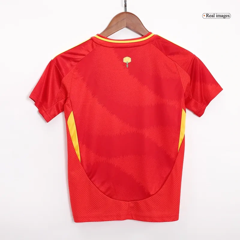2024 Kids Spain Nation Home Kit EURO  Youth Apparels