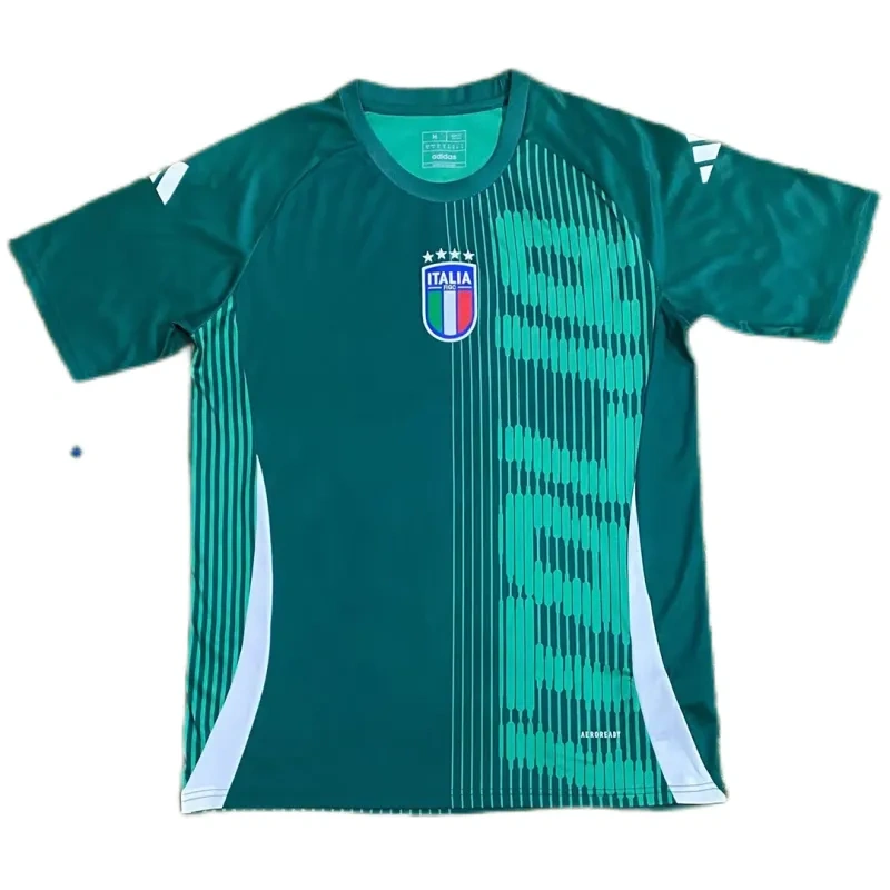 2024 Italy Nation Pre-Match Jersey Green Euro