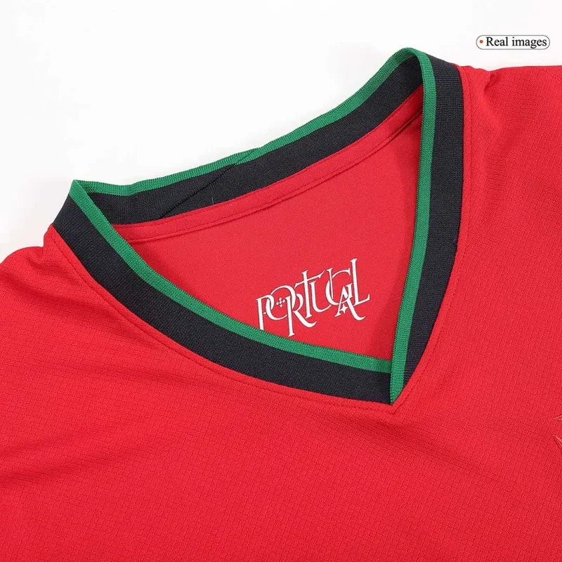 2024 Portugal Nation Home Ronaldo #7 R. Leão #17 Pepe #3 Jersey Euro