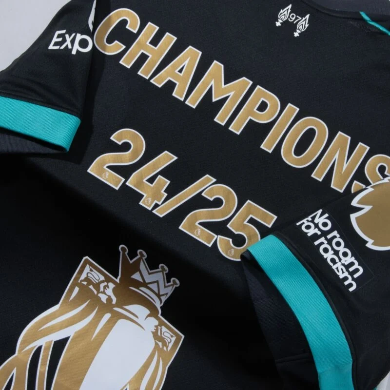 Liverpool Away Premier League Winners Trophy Edition Shirt 2024-2025 Player version