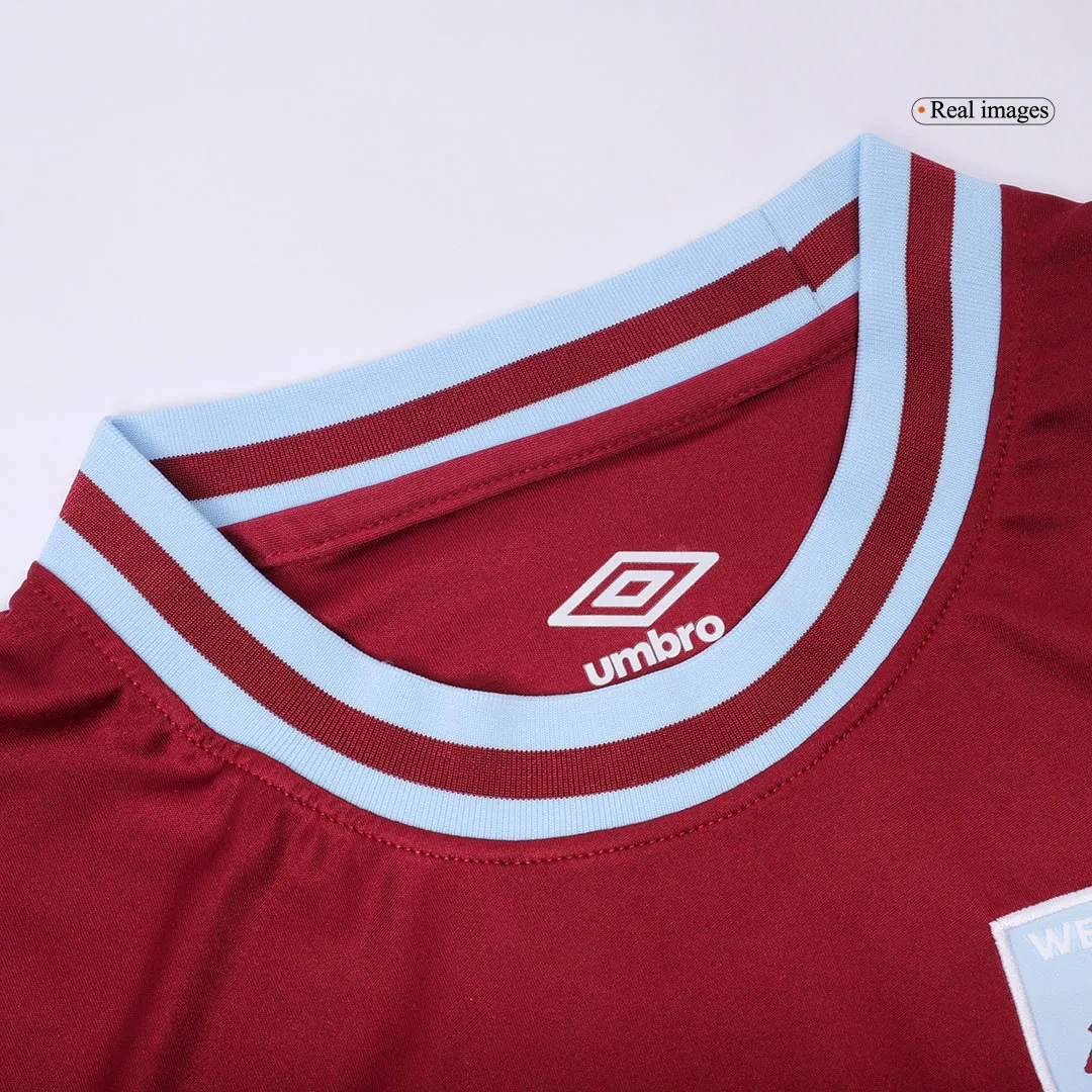 West Ham United Home Kudus 14 Shirt 2024-2025 Fan version Size：S-4XL（Non-Customize）