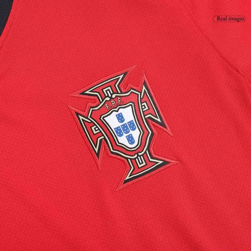 2024 Portugal Nation Home Ronaldo #7 R. Leão #17 Pepe #3 Jersey Euro