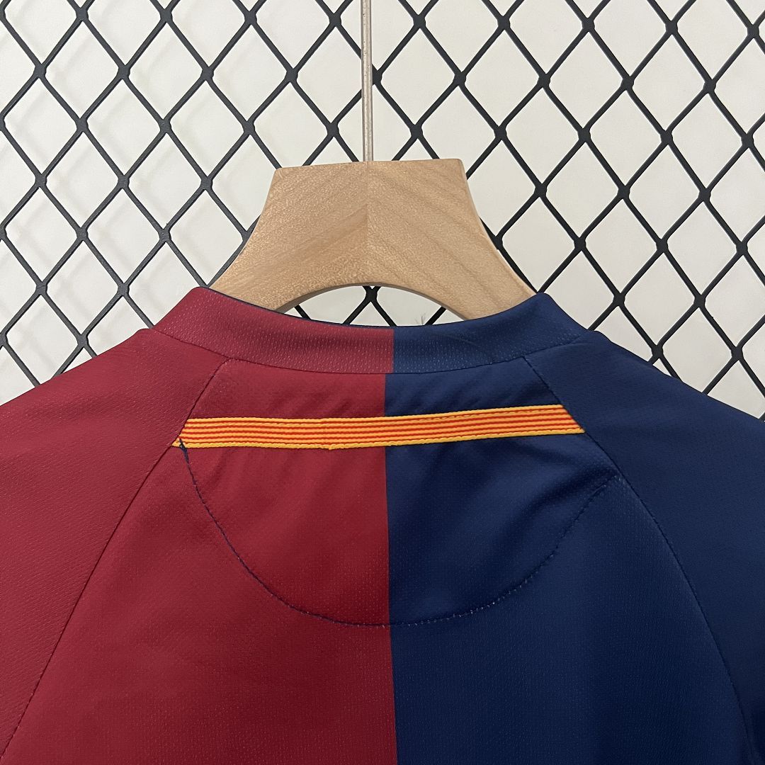 Barcelona 08-09 Home Retro Kids Kits Football Jersey