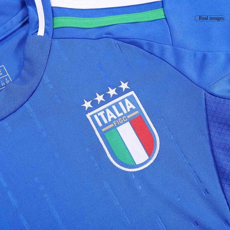 2024 Kids Italy Nation Home Kit EURO