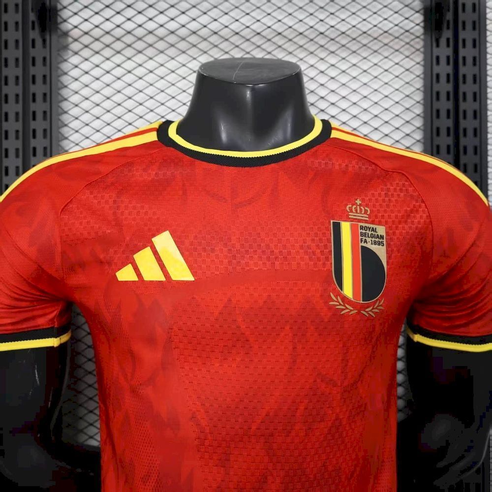 Belgium 2026 World Cup Home Jersey Player Version