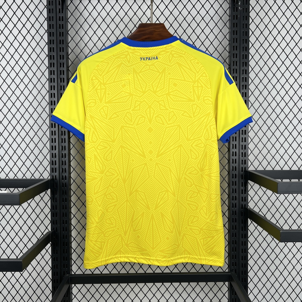 Mens Ukraine 2026 World Cup Home Jersey