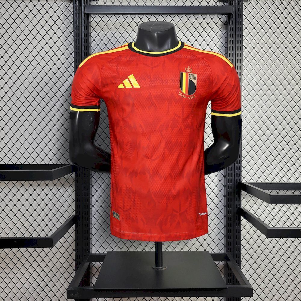 Belgium 2026 World Cup Home Jersey Player Version
