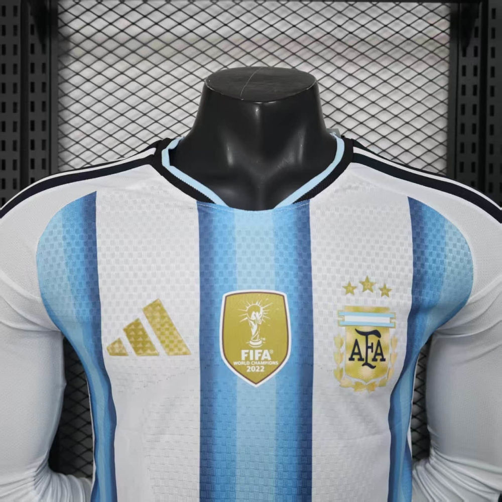Argentina 2026 World Cup Home Long Sleeve Jersey Player Version