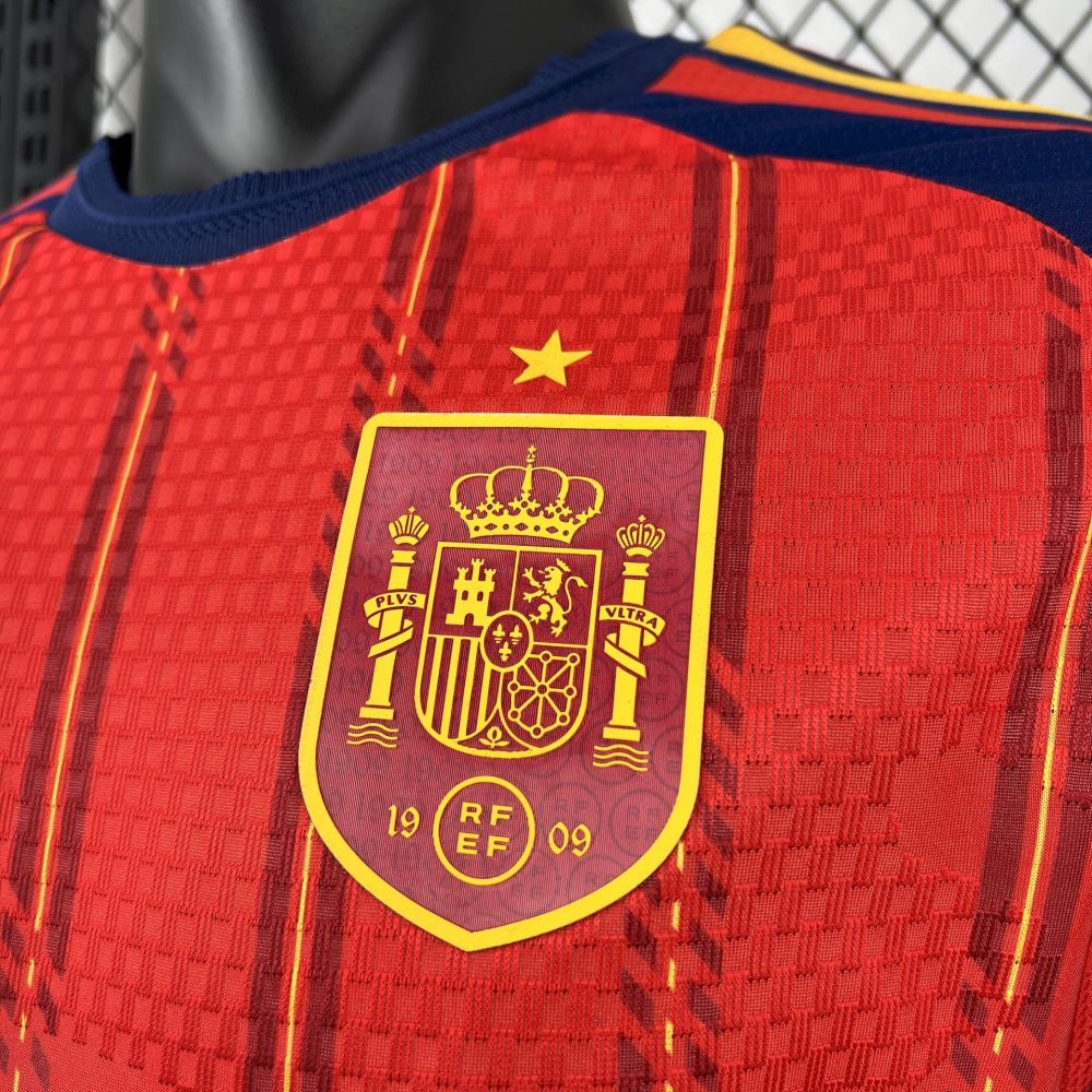 Spain 2026 World Cup Home Jersey Player Version