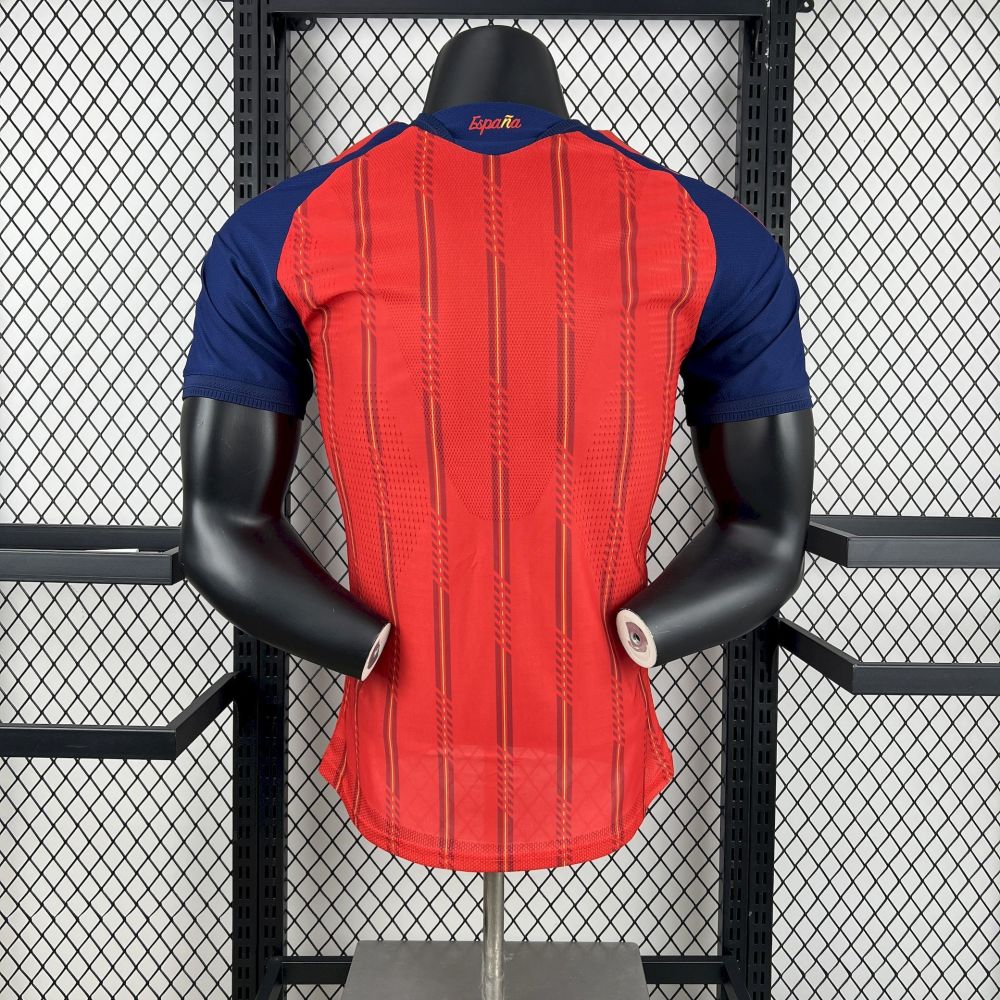 Spain 2026 World Cup Home Jersey Player Version