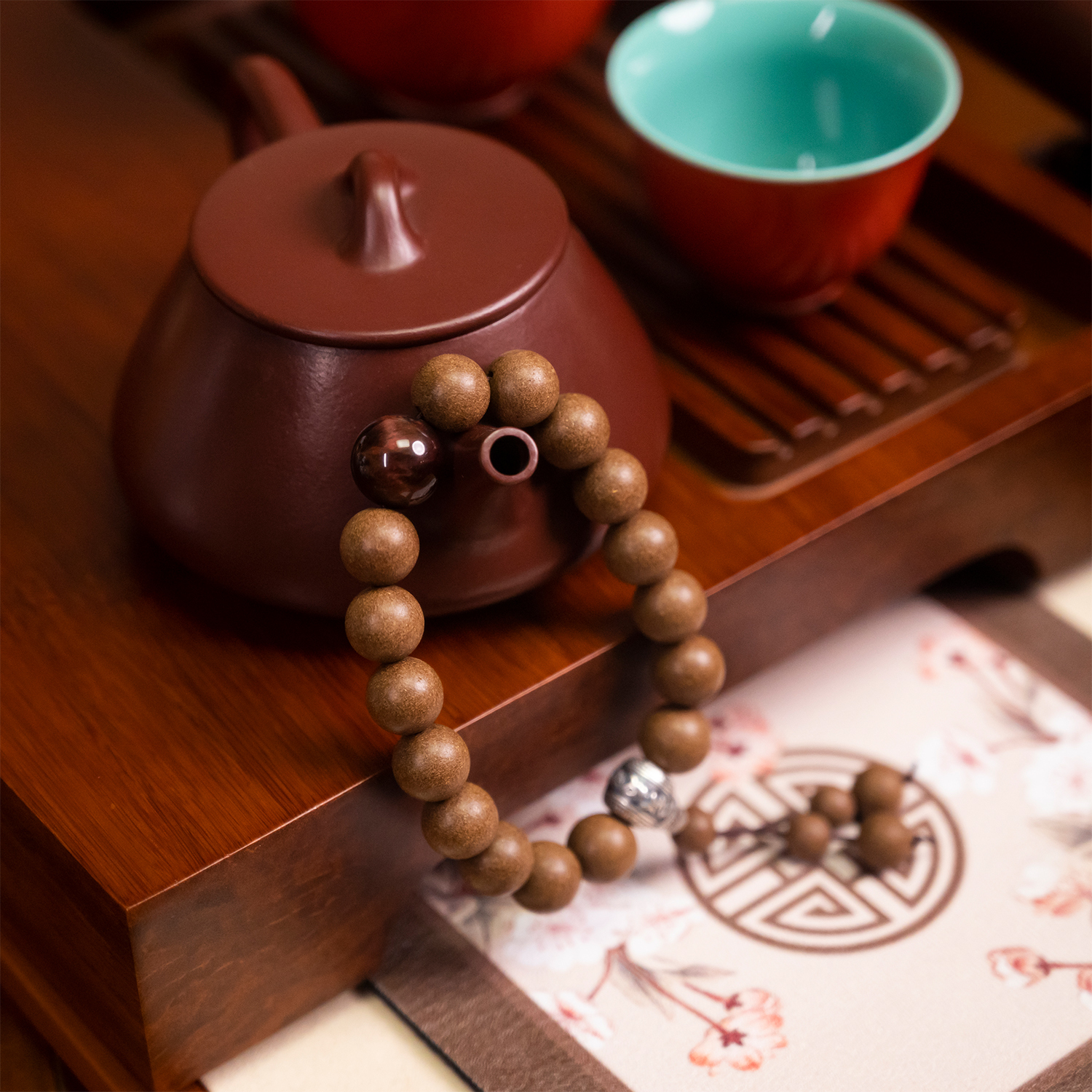 Aromatic Dragon Harmony Bracelet – Enamel Dragon Bead & Yellow Calcite Energy Bracelet