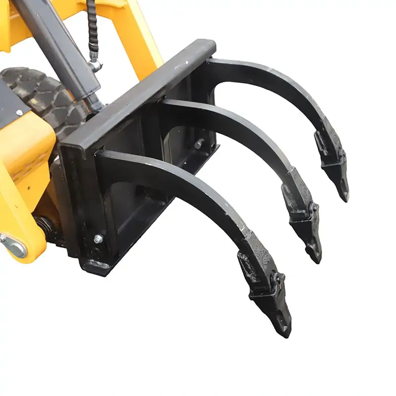 Dedicated Ripper Attachment Heavy-Duty Soil Loosening for Compact Skid Steer Loaders