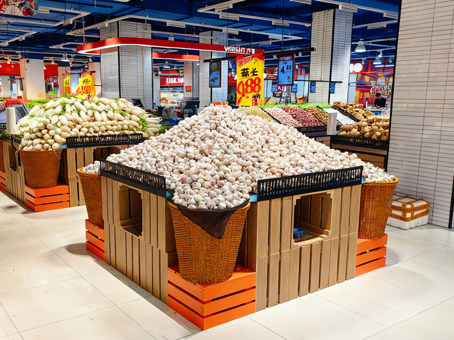 Vegetable Plastic Shelves