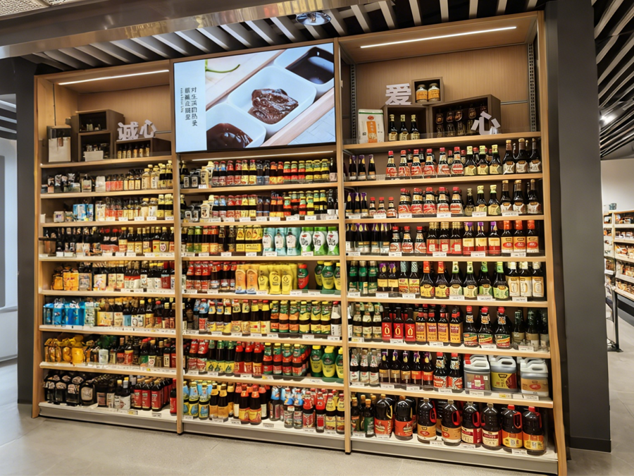 Step-Style Oil Display Rack for Supermarkets