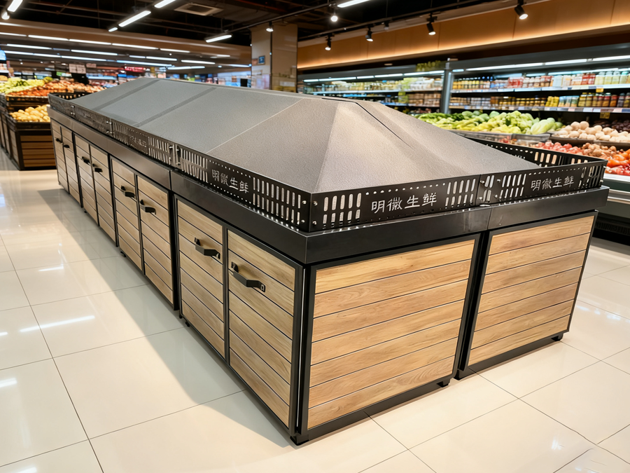 Vegetable Plastic Shelves