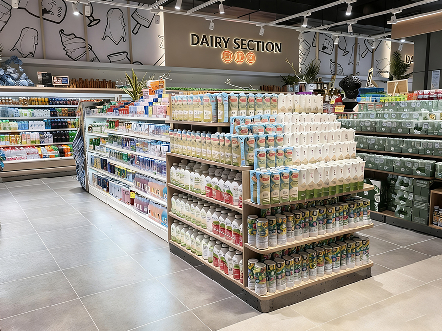 Beverage Shelves for Supermarkets
