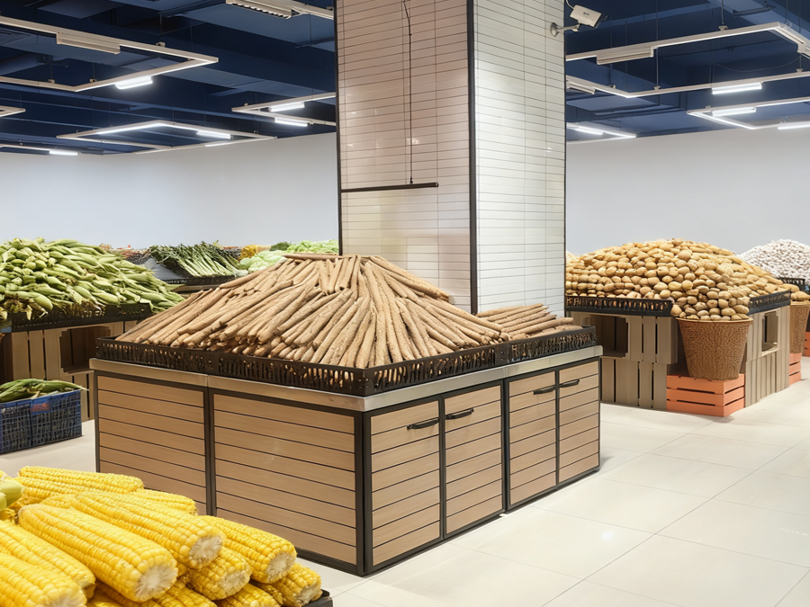 Vegetable Plastic Shelves