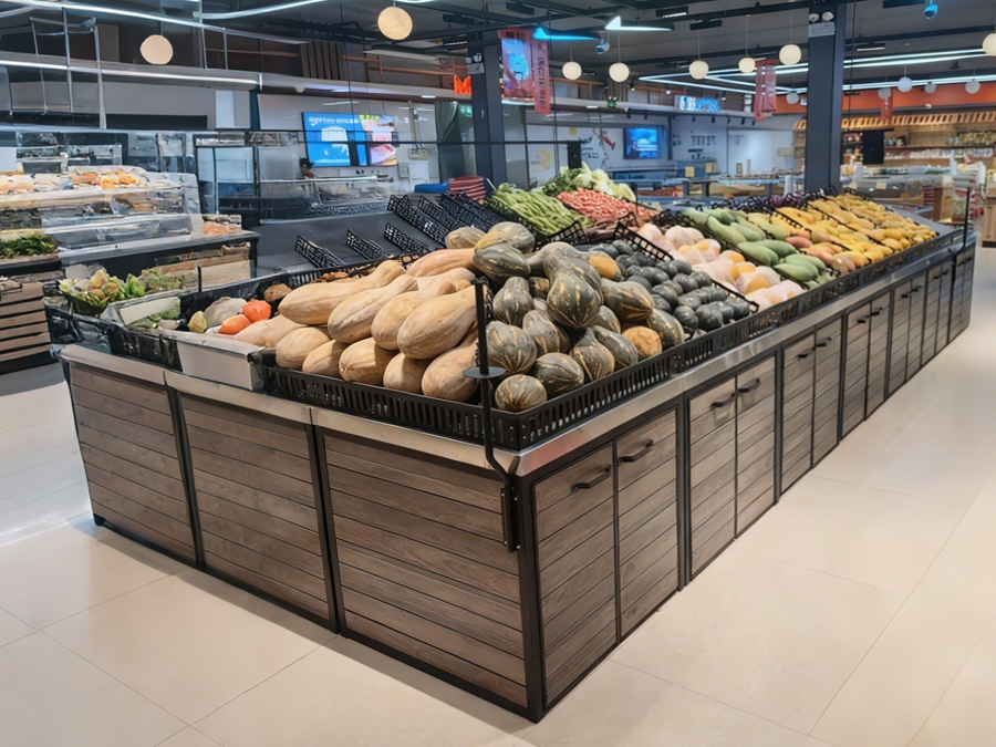 Vegetable Plastic Shelves