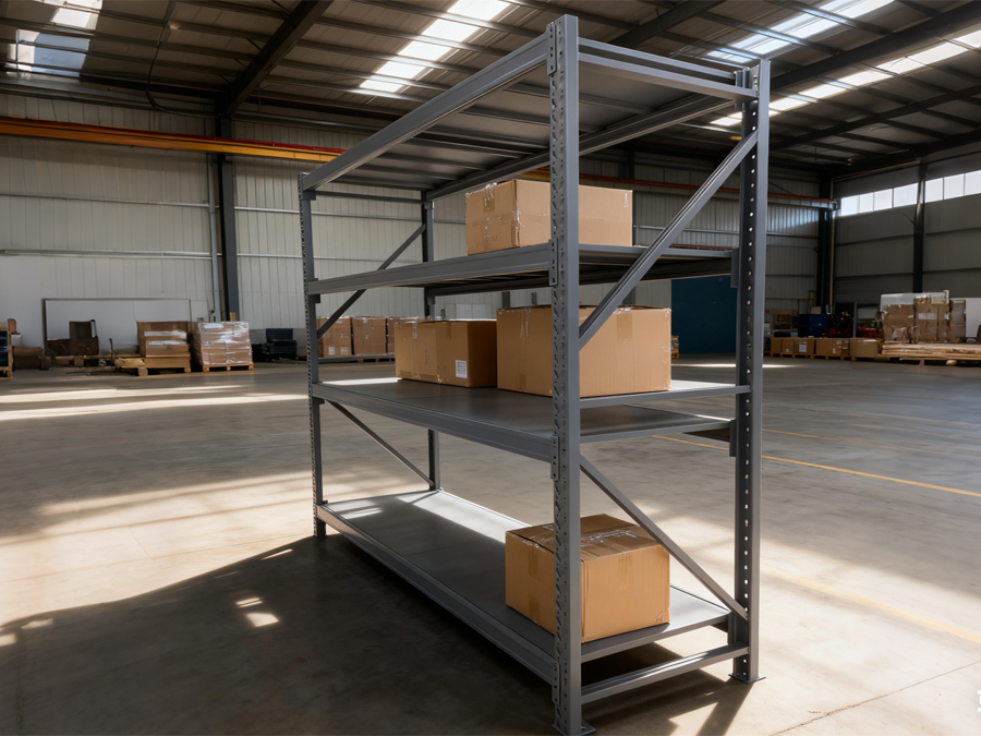 Heavy-Duty Steel Shelving