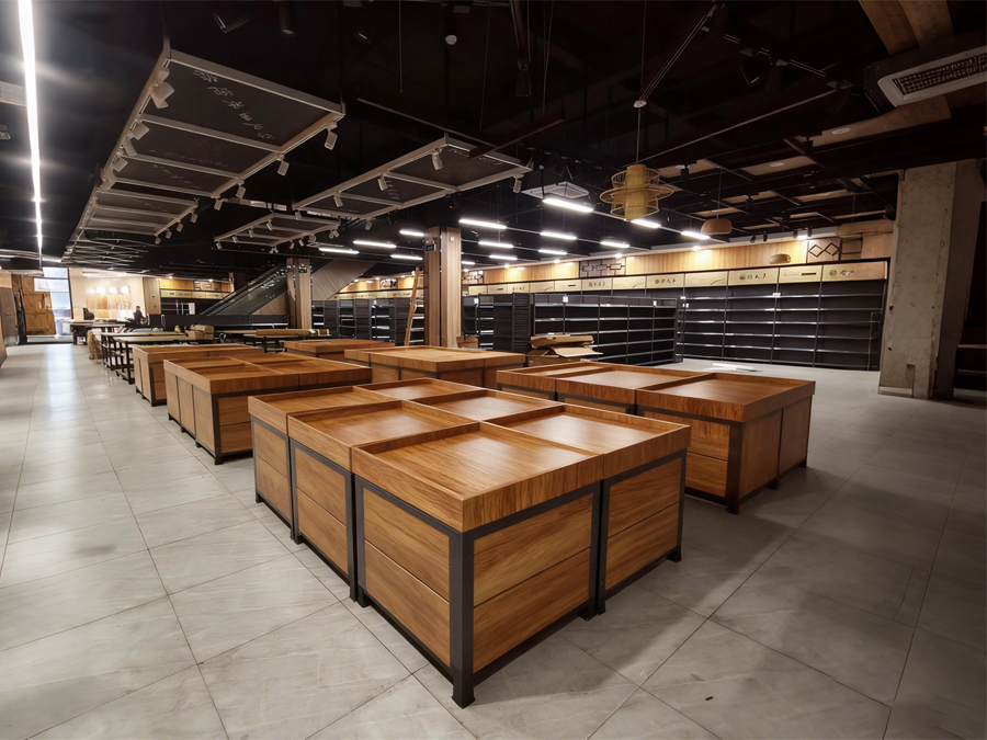 Supermarket Full-Category Shelves