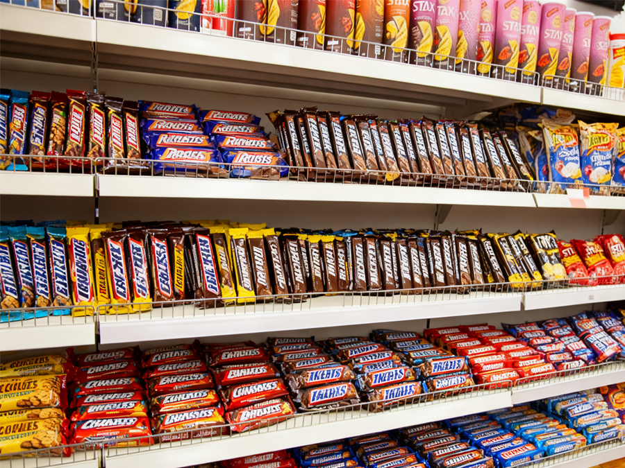 Convenience Store Shelves And Double-Sided Snack Shelves Can Be Freely Combined.