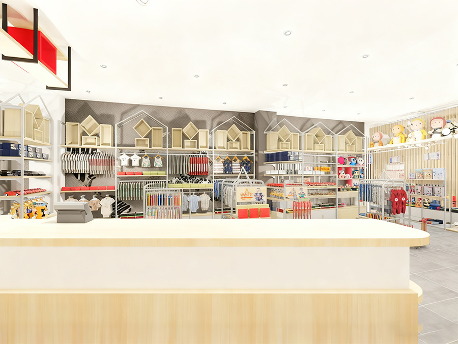 Maternity & Baby Store Racks Collection