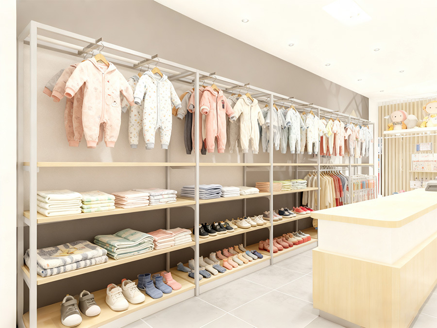 Maternity & Baby Store Racks Collection