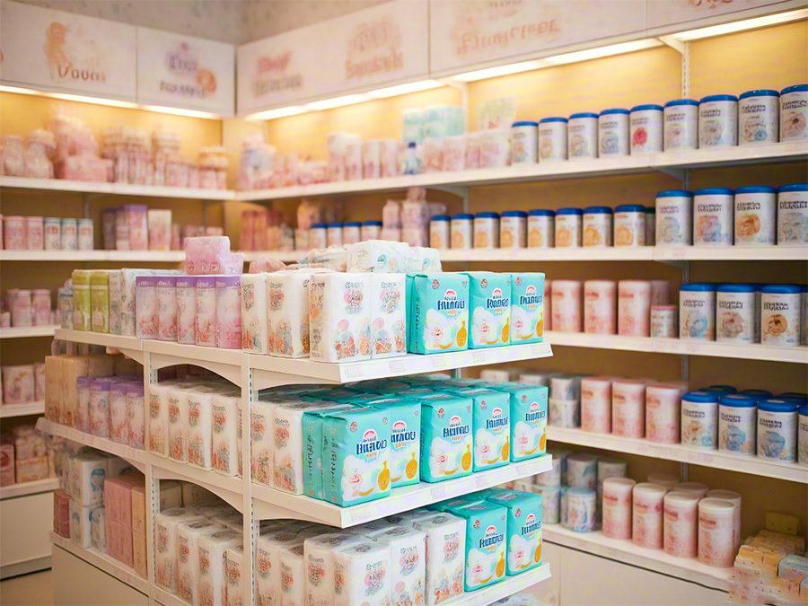 Maternity & Baby Store Racks Collection