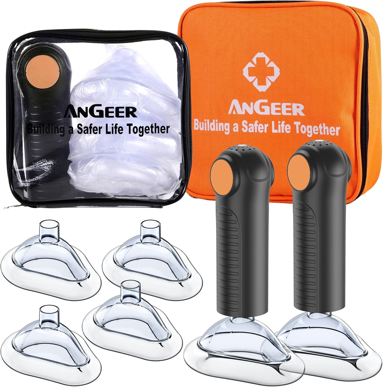 Fitiger EasyPumpVac anti-choking device two-pack for home and travel