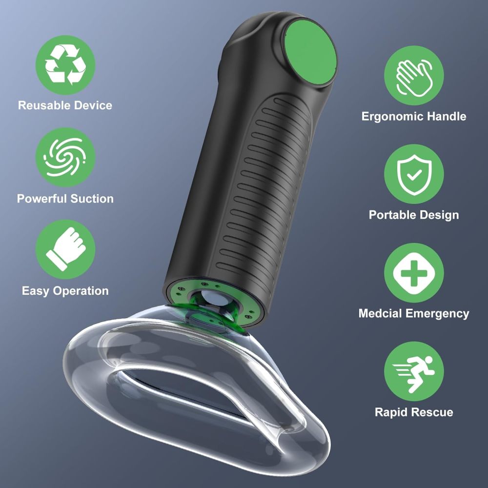 Fitiger EasyPumpVac™ Choking Rescue Device (2-Pack)