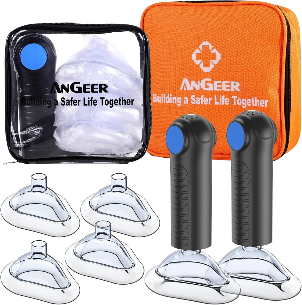 Fitiger EasyPumpVac™ Airway Suction Device (2-Pack)-Yellow