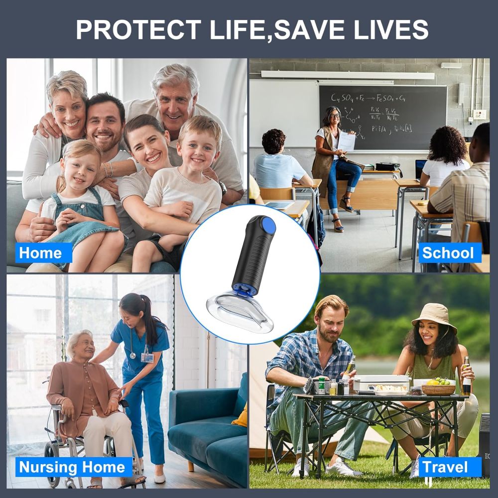 Fitiger EasyPumpVac™ Choking Rescue Device (2-Pack)-Green