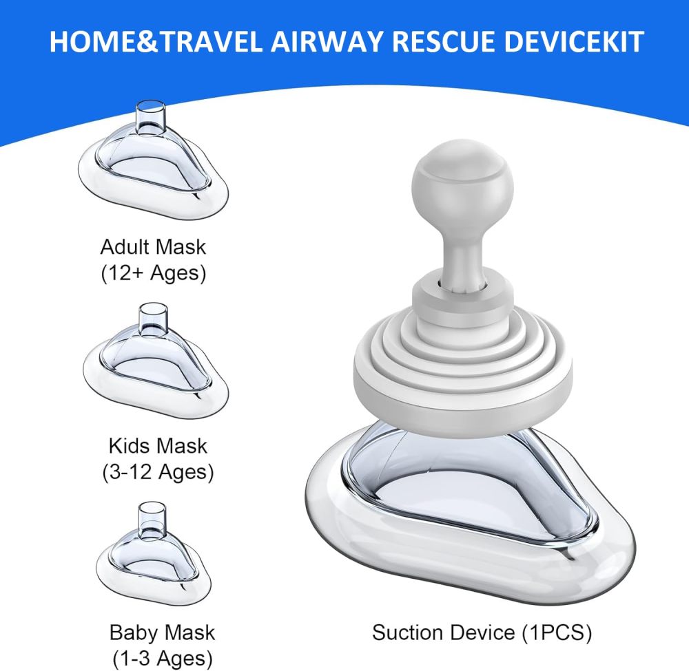 Fitiger FoldPumpVac™ Portable Airway Rescue Device