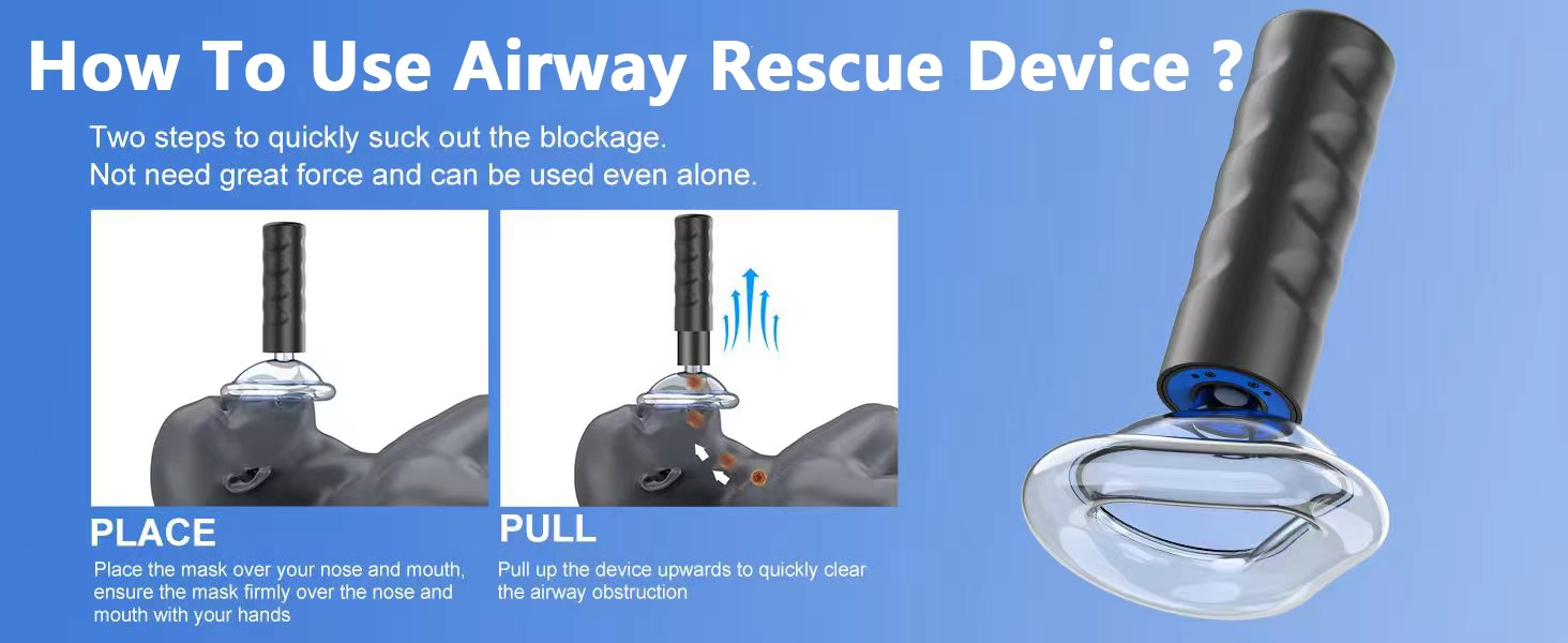 EasyPumpVac anti choking device airflow and suction feature graphic