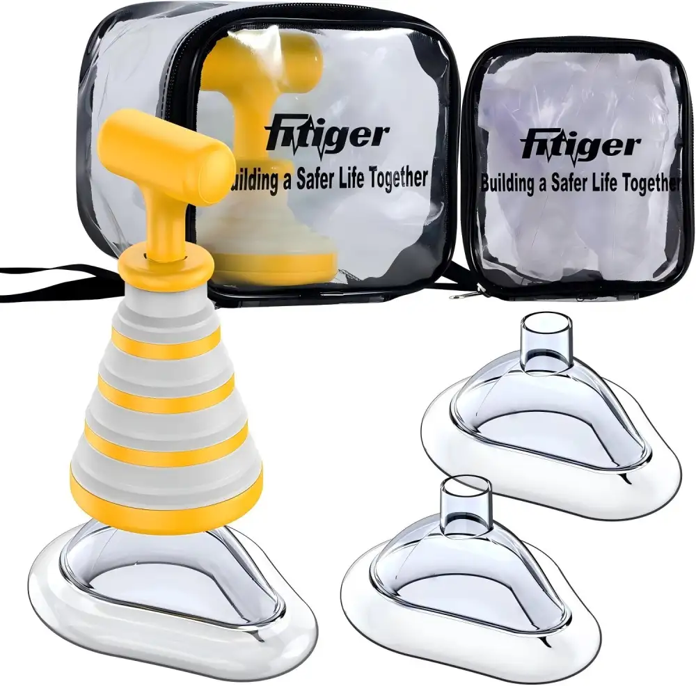 FoldPumpVac kit shown in a compact home storage setup