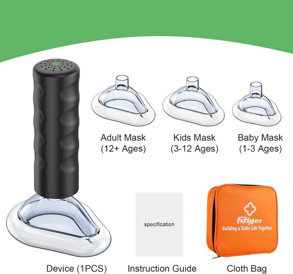 Fitiger EasyPumpVac Portable Vacuum Suction Device ,Airway Suction Device for Children and Adults- Home Kit